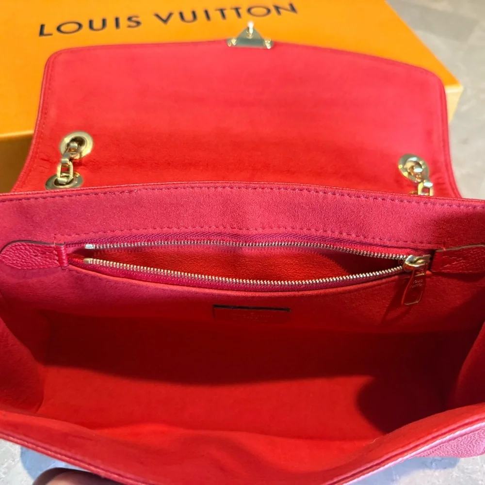 Louis Vuitton Saint Germain or St. Germain PM Red Crossbody Bag - Picture 7 of 12